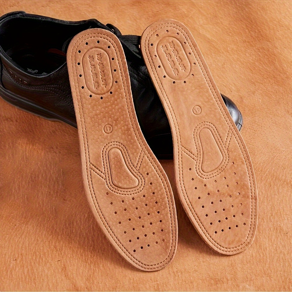 

Pu Insoles For Men And Women, - Padded Foot Inserts, -odor Thickened Insoles,