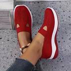 breathable lightweight hollow out sneakers for women slip on casual shoes with embroidery detailing plus size upper md sole for outdoor walking woven texture footwear