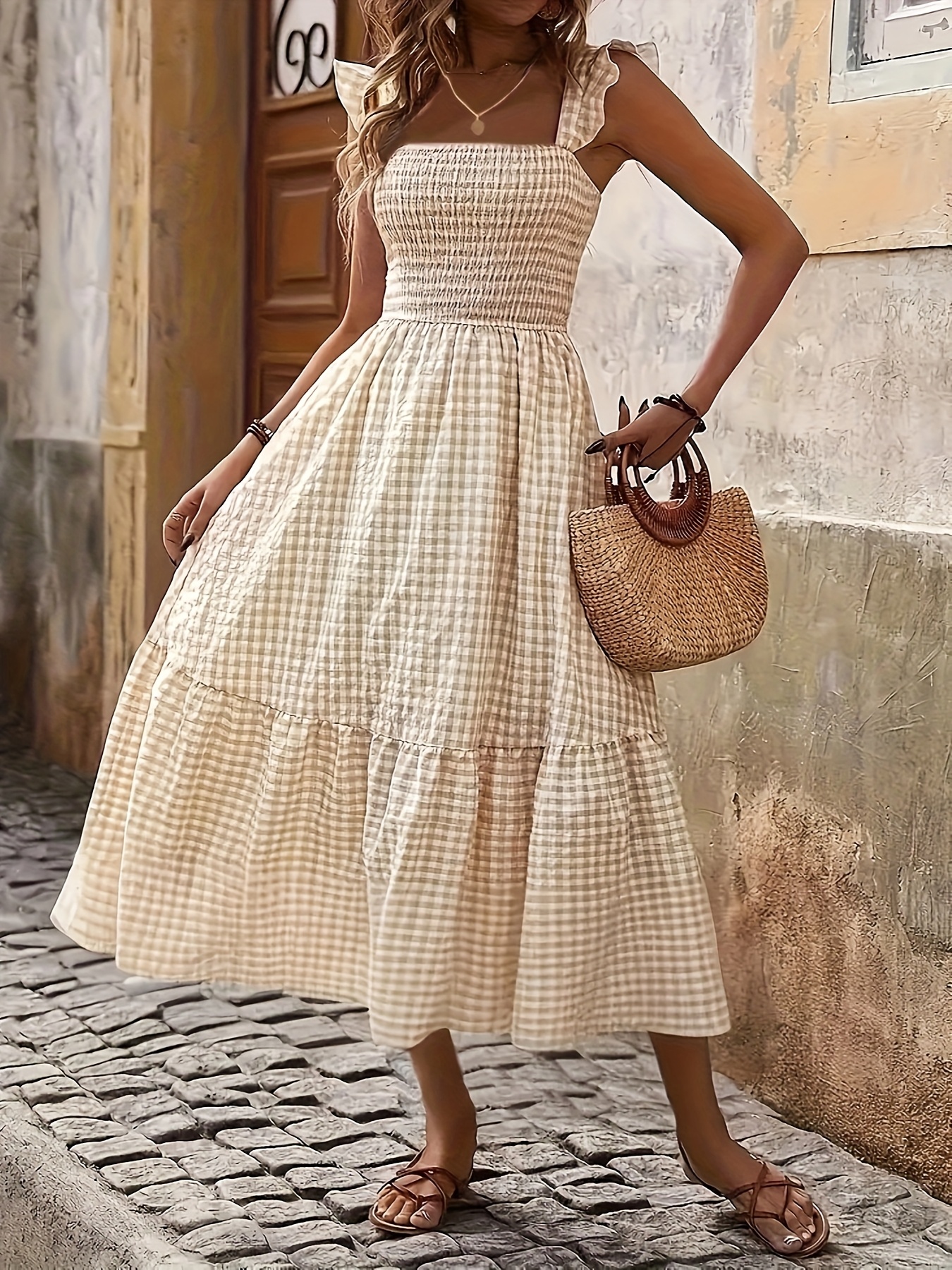 sachin and babi light blue dress Boho Summer Beach Cover Up Dress  Sheer Button-Up V-Neck Maxi  Boho Beach  Hut