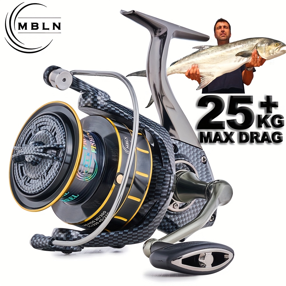 mbln brand series 12000 large brake power spinning reel Temu