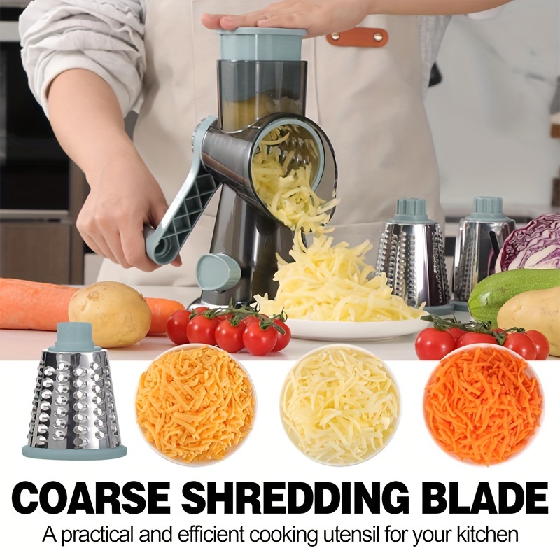 Multifunctional Hand-Cranked Vegetable Cutter