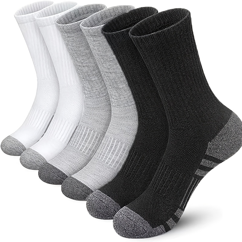 

3 Paires de Chaussettes Unisexes à La Cheville, Mélange de Polyester et Spandex Respirant, Tissu Tricoté de Couleur Unie, Lavable en Machine - Ajustement Confortable