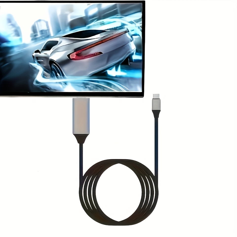 TEMU Are For : A Cable For Connecting Laptops, Mobile Phones, Tablets, And Projectors With 4k High Definition.