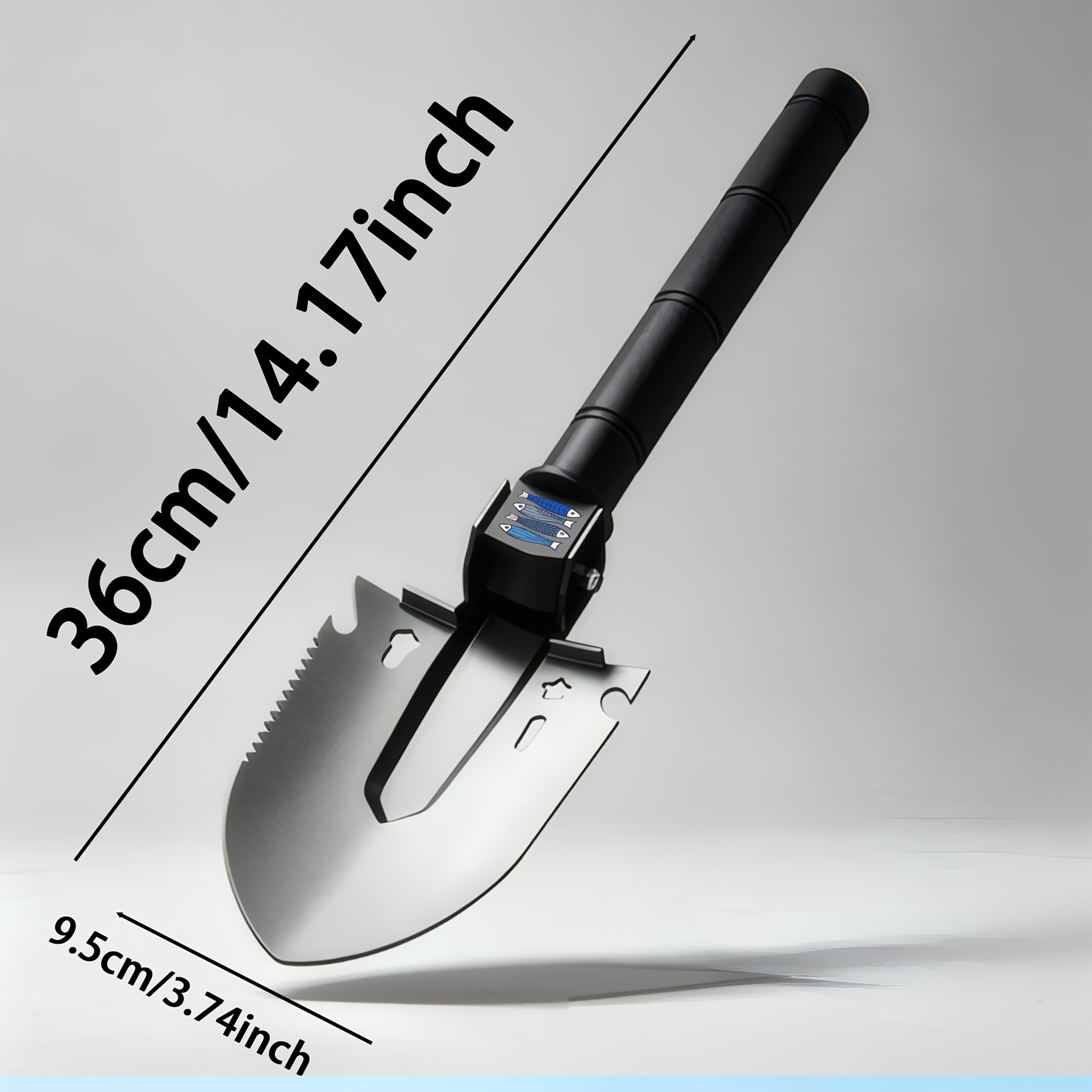 Multi-Functional Entrenching Tool for Camping