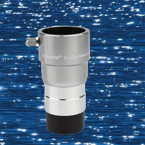 omni 2x lens for telescopes high quality multi coated optical glass 1 25 inch astronomy eyepiece accessory without battery