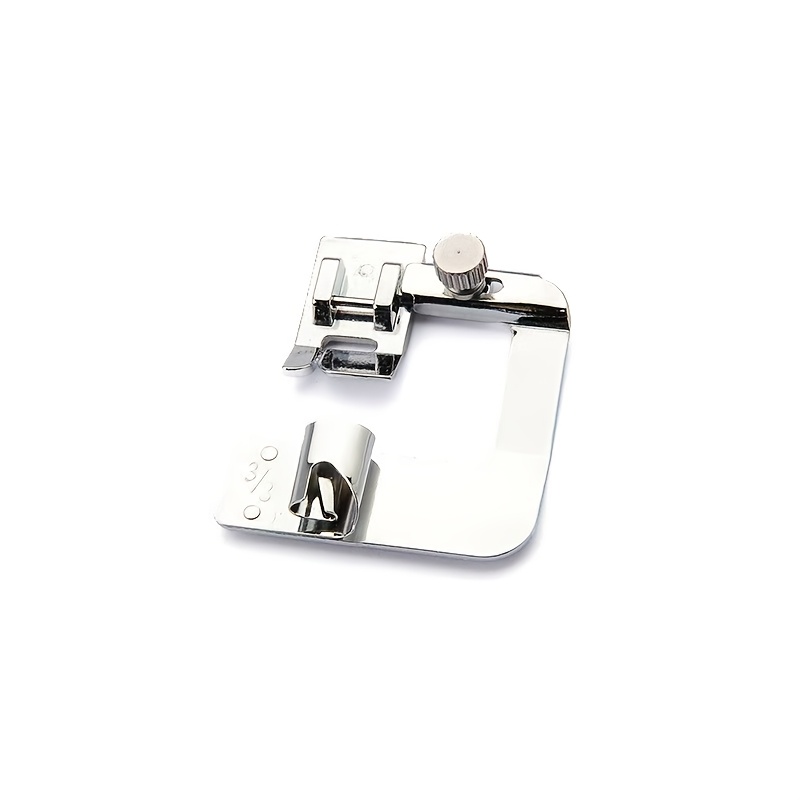 13 Mm Household Sewing Machine Presser Foot | Piping Foot Suitable For Brother Singer, Steel Material, Color