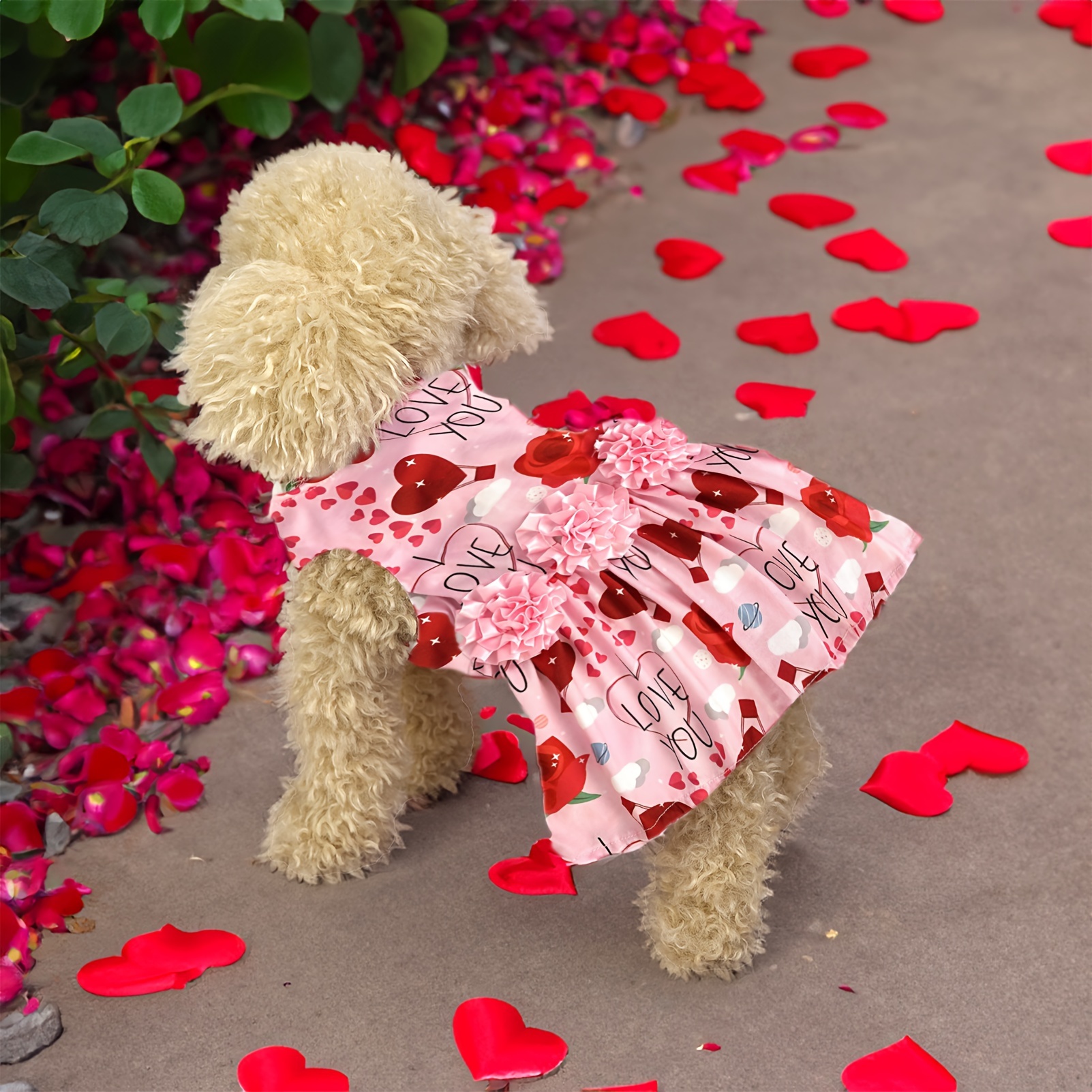holiday dog dress Holiday Dog Harness Dress main image 0