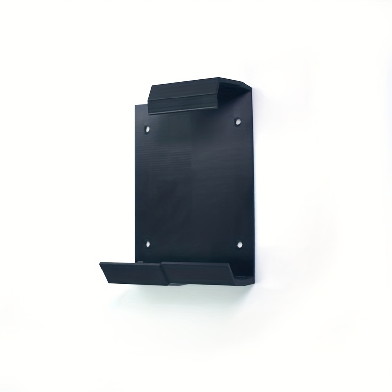Image of An 18v Wall-mounted Charging Bracket, Charger Holder, Power Tool Storage Rack, And Workshop Charging Station With 4 Screw Holes, Each With An Approximate Diameter Of 5.5mm, Storage Racks