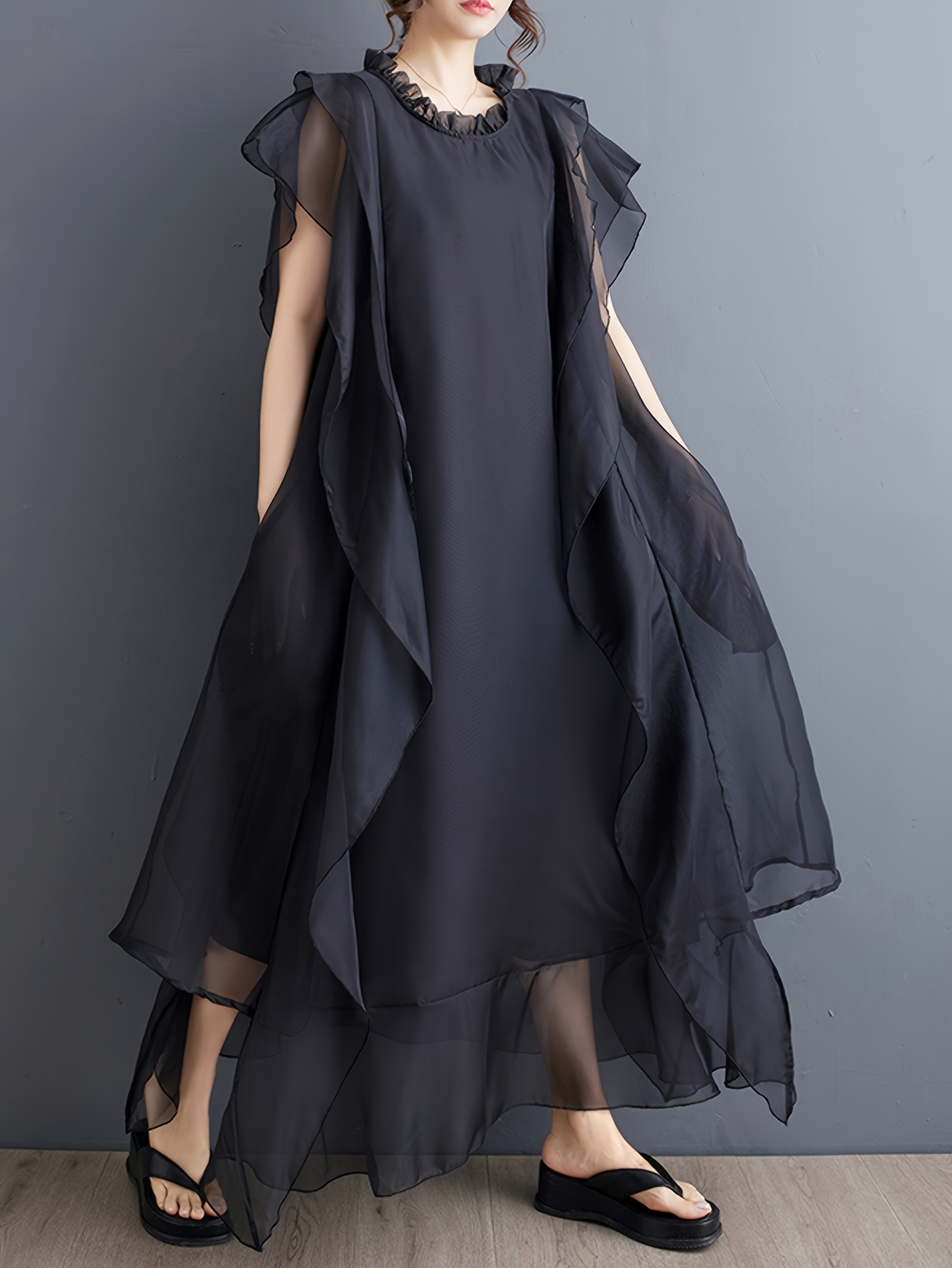 summer new organza mesh - Temu