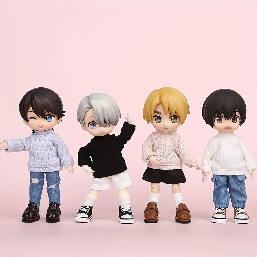 OB11 Doll Clothes Sports Hoodie For 1/12 BJD Dolls - Fits GSC, YMY, Body9, Molly