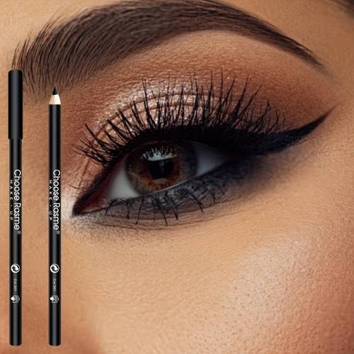 wasserfester, schweißfester, verwischfester glatter schwarzer eyeliner