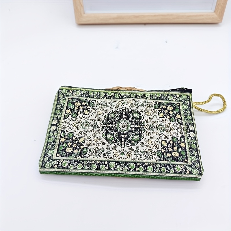 Ethnic Style Nylon Coin Pouch
