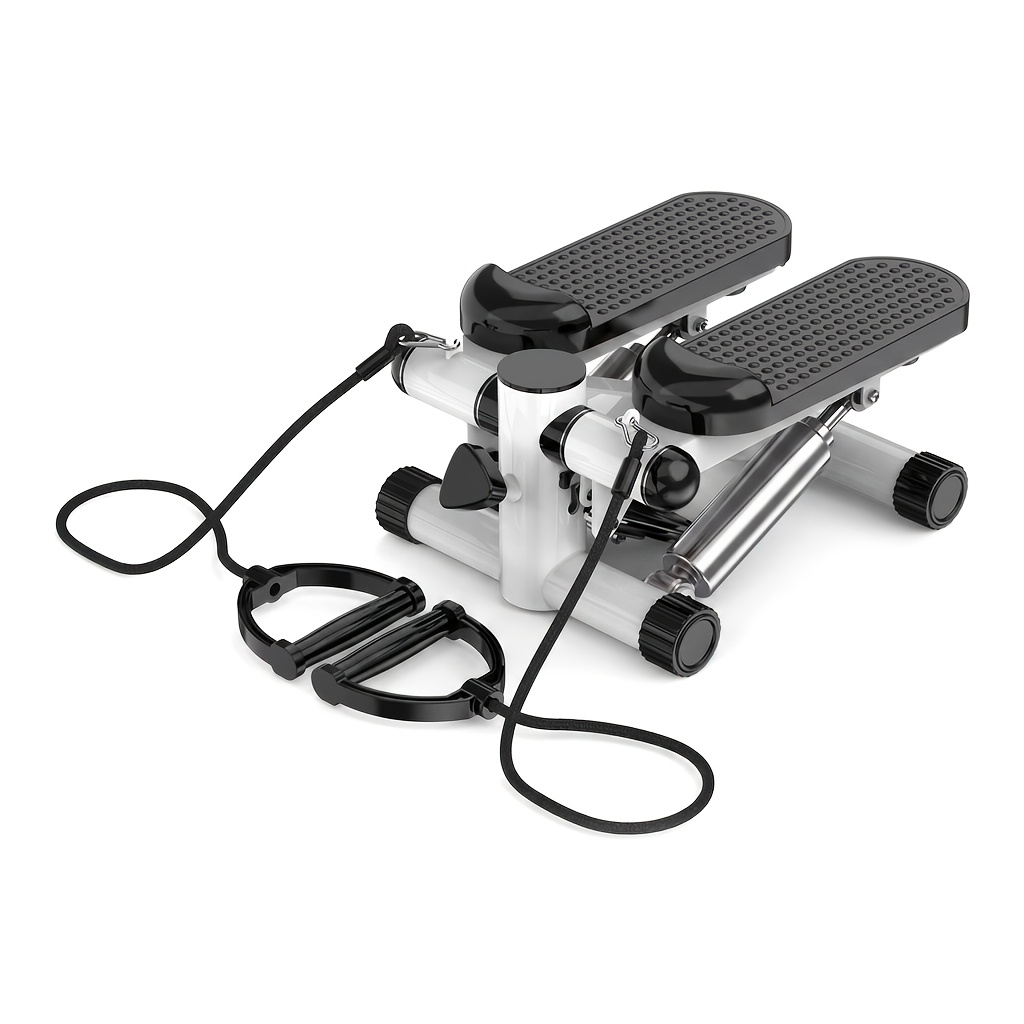  mini stepper with bands and equipment for full body workout portable fitness stepper multi functional home fitness toning pedal exercise machine suitable for men and womens home fitness Product details 1