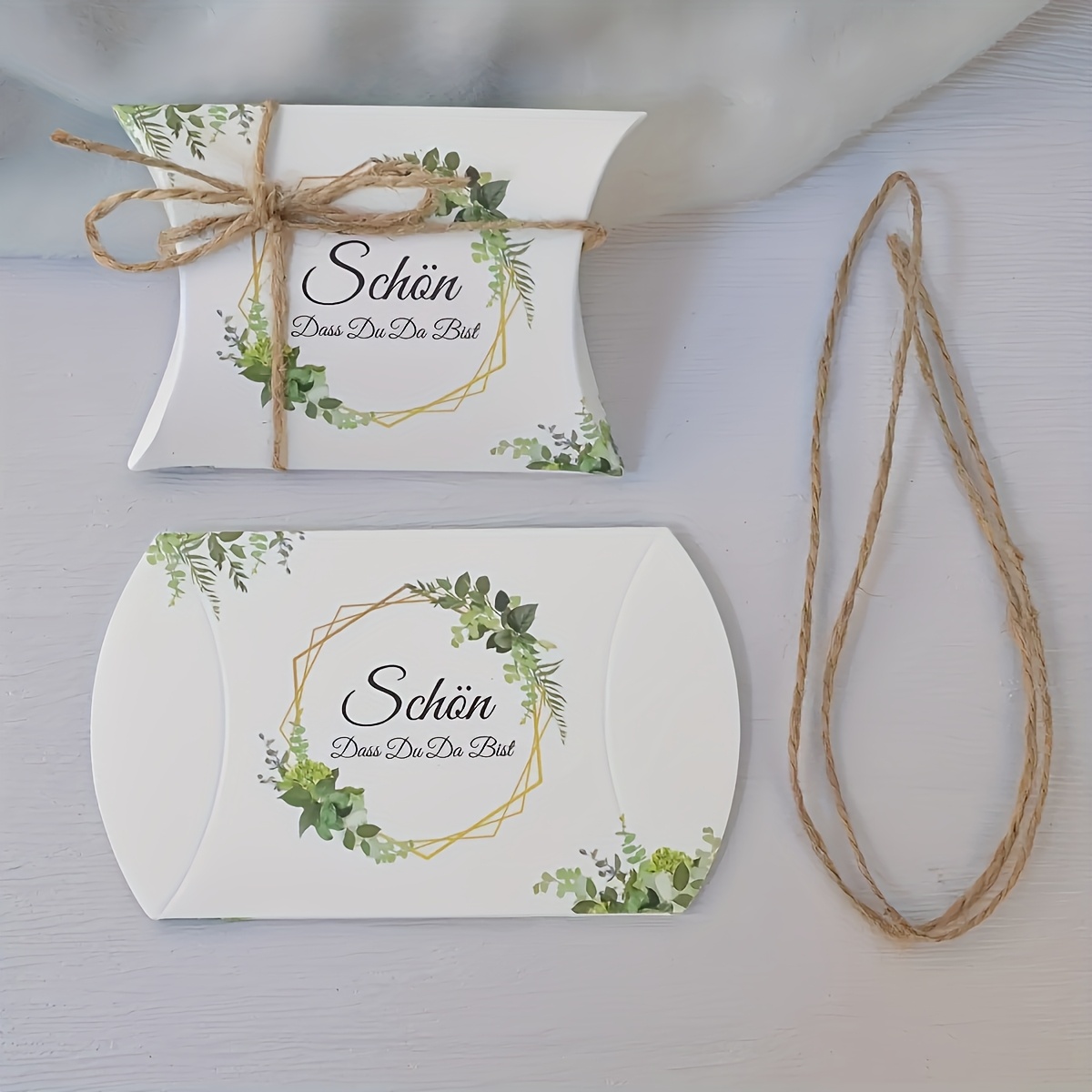 Image of Gift For Her/him 35 Beautiful Dass Du Da Bist Party Favor Boxes Baptism Mass Confirmation Guest Boxes Wedding Gift Boxes Dessert Boxes, Party Decoration Ornaments