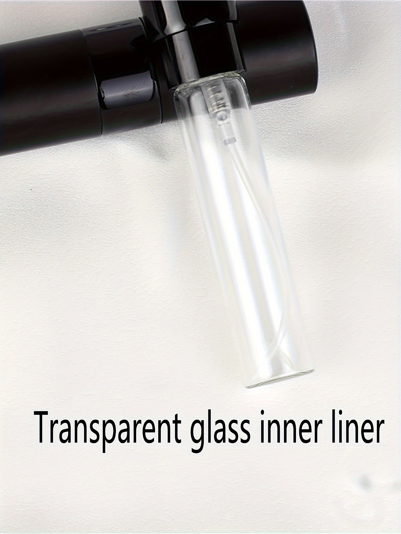 8ml Perfume Dispensing Bottle Rotating and Retractable Portable Spray Sample Sprayer Glass Empty Bottle Delivery Dispensing Perfume Tool Convenient to Carry Out Spray Perfume at Any Time