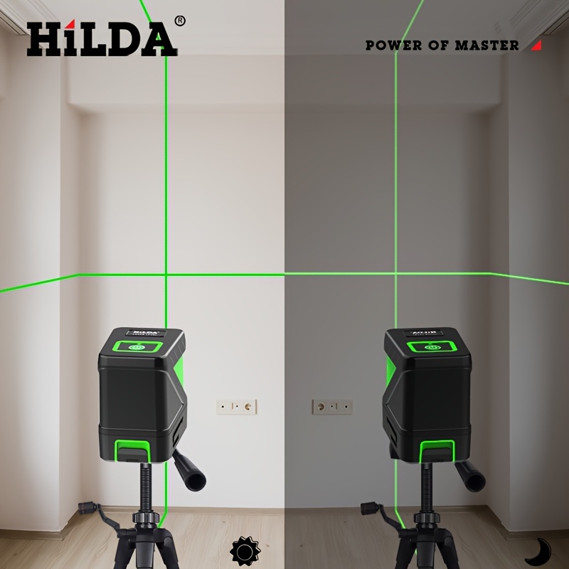 2 line self laser featuring degree magnetic base and locking mode portable storage suitable for applications in construction renovation and diy projects details 4