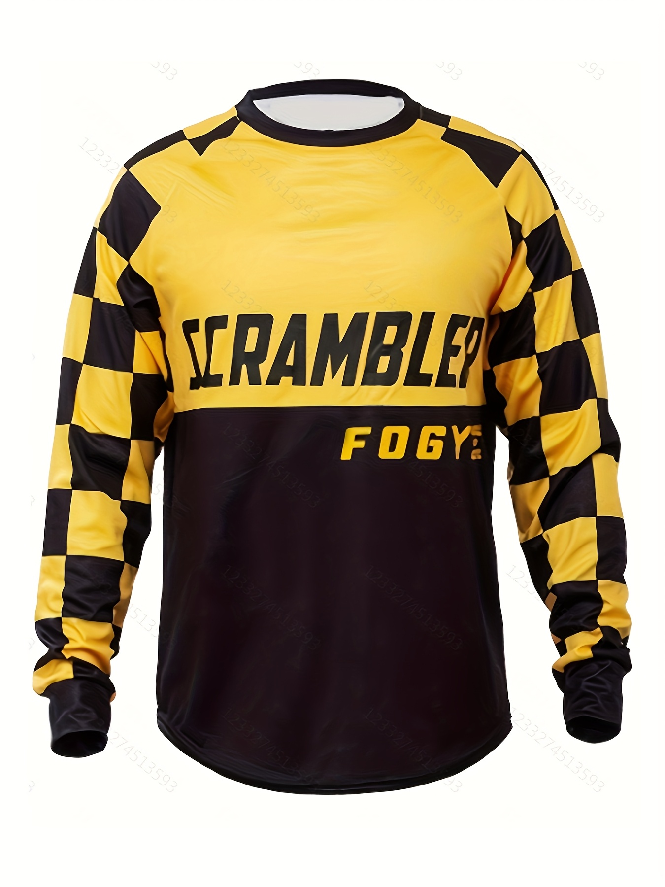 mens graffiti style long sleeve cycling jersey   fogye design moisture wicking breathable polyester blend for motorcycle racing training competition sports cycling apparel graffiti style jersey glossy   biker accessories yellow 0