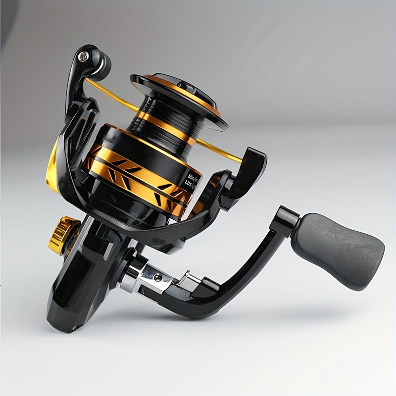 Rooblinos Yg Yellow Folding Rocker Arm Spinning Fishing Reel