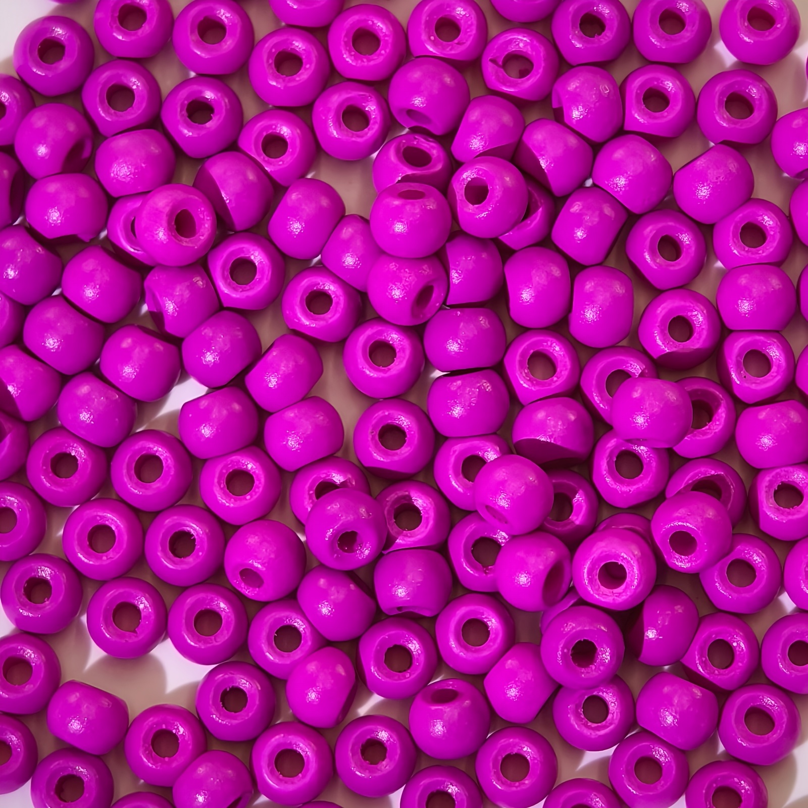 25G Solid Color Enamel Glass Round Beads, 4Mm