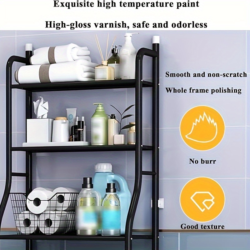 Badezimmer Regal Das Badezimmer Regal über Der Toilette Hat 4 Schichten Metall R