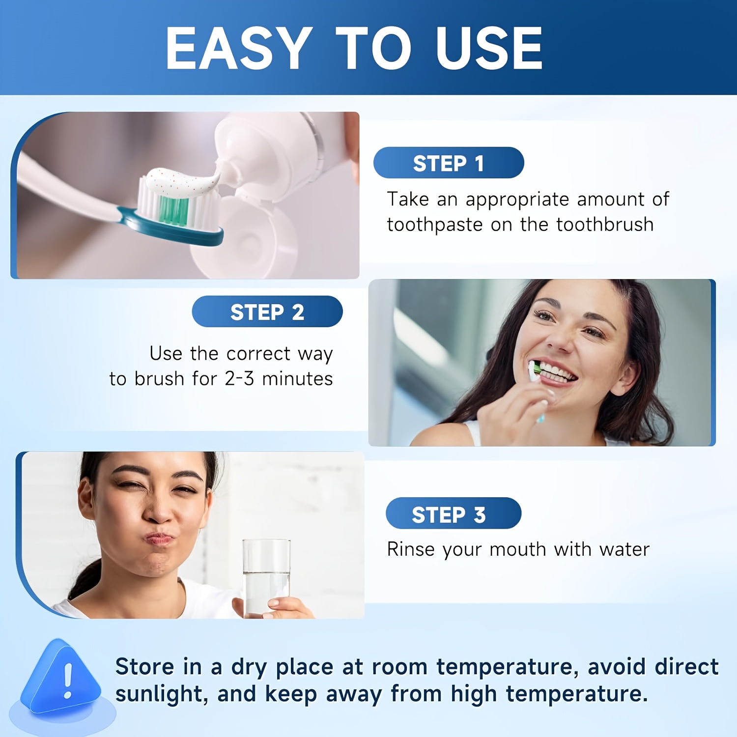 4 Packs Remineralizing Toothpaste, Effect & Deep Cleaning, Polishing & Brightening Teeth, Mint Flavor Helps Keep Breath Fresh, Plaque, Hypoallergenic for Sensitive Teeth, Oral Health & Hygiene, Travel-100g*4, for Everyone Use