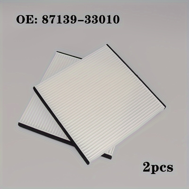 TEMU (2pcs) Cabin Air Filter For,for ,for,for , For Es,for Gx,for Rx,replacement 87139-(yzz03/yzz29/33010/47020)