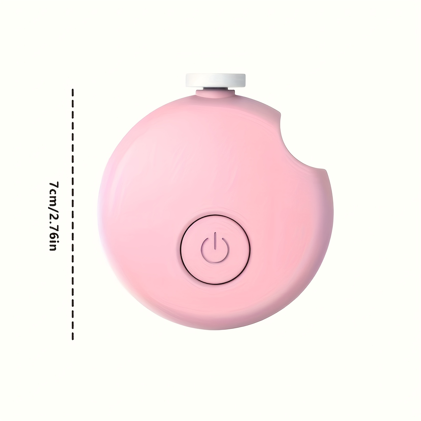 1pc Gentle Electric Nail Trimmer 6 Grinding Heads | Child-Safe Nail Clipper | Automatic Nail Grinder,, Safe Nail Clippers for Toes and Fingernails, Nail File Tool for Easy and Gentle Nail Grooming
