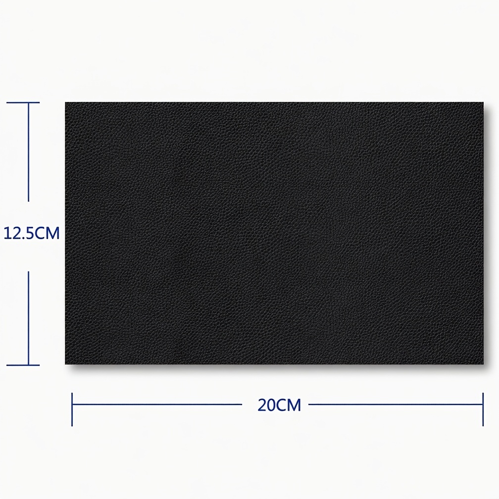 Image of Leather Repair Patch Tape 2pcs Furniture Leather Strong Self Adhesive Tape For Sofas Couch Car Seats Cabinets Bags Anti Scratch Patches Patch Fixing Leather Beige