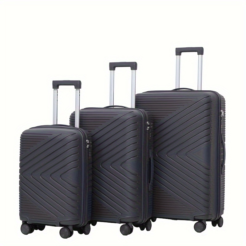 3 Pcs Juego Maletas 20+24+28 Pulgadas Conjunto Viaje - Temu