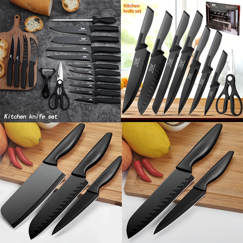 

17/8/3/2pcs Paring Knife Set, Paring Knives With Ergonomic Handle, Cutting Knife & Peeling Knife For Vegetable And Fruit, Kitchen Knives, Stainless Steel/grey