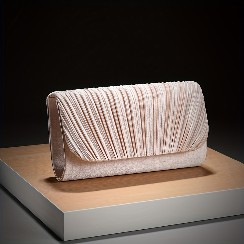 TEMU sac à robe de soirée couleur unie avec design , un sac de rangement élégant pour femmes, idéal pour les fêtes et événements, sac polyvalent pour