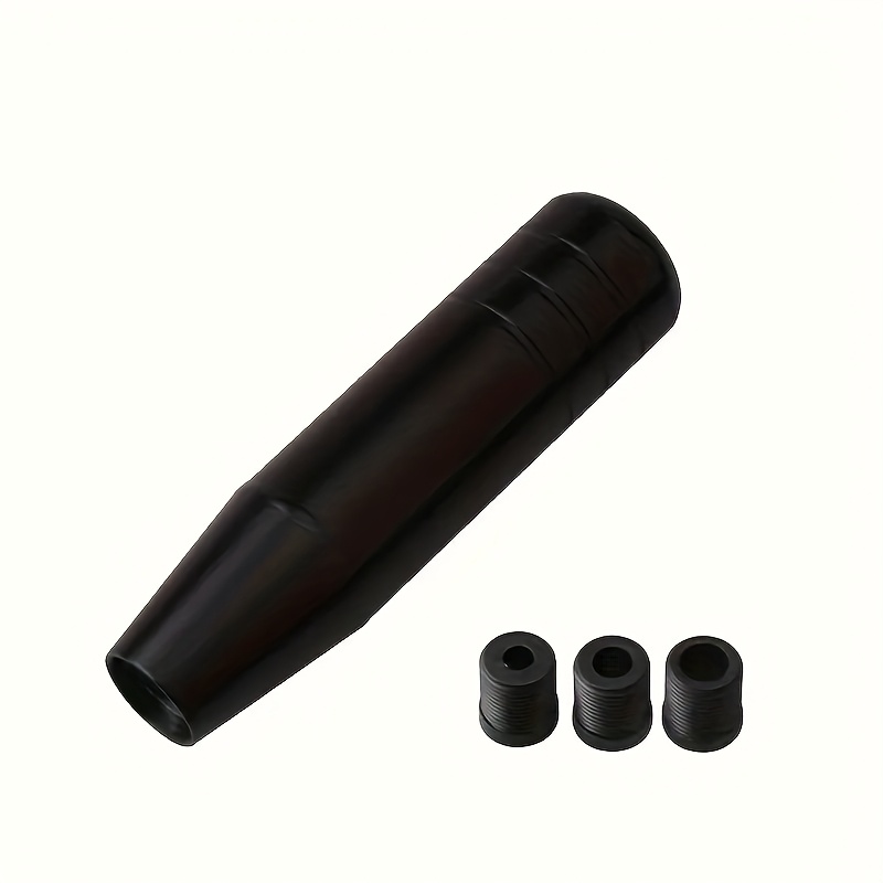 TEMU High-quality Brand-specific Aluminum For Car Modification Parts 13cm Aluminum Shift Knob Gear Stick Wave Stick Gear Lever Handle