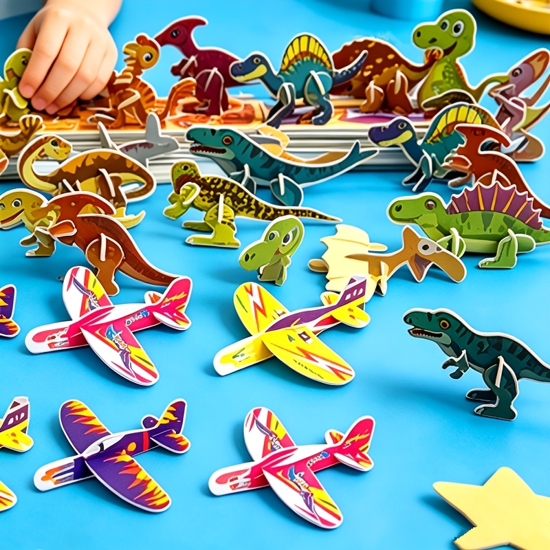 35pcs Exquisite Educational 3D Stereoscopic Puzzle Set