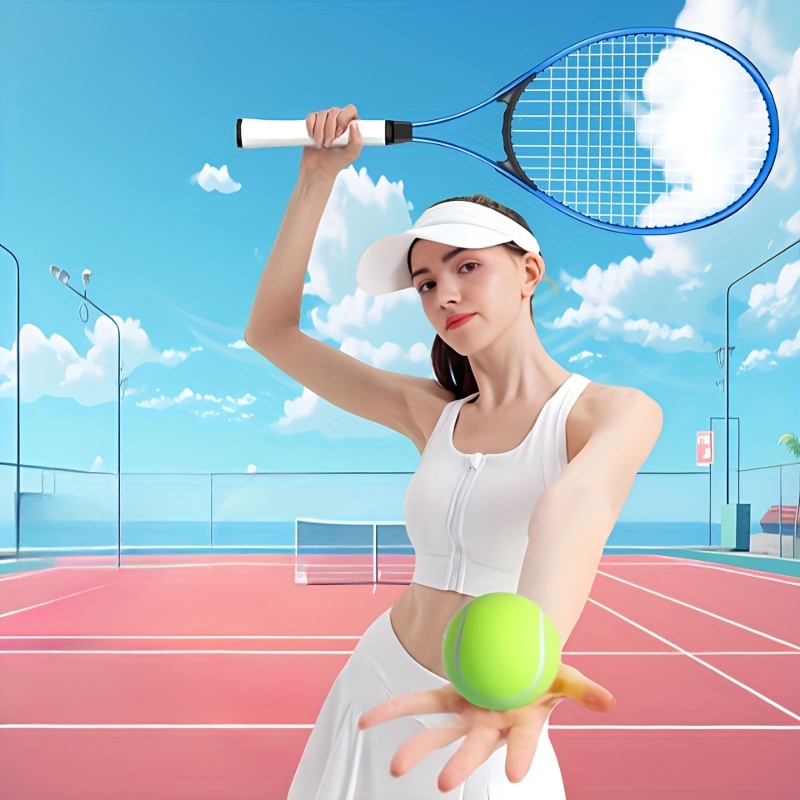 

1pc, Durable Tennis Racket For Beginner Training, Portable Tennis Racket For Indoor Outdoor Practice Games