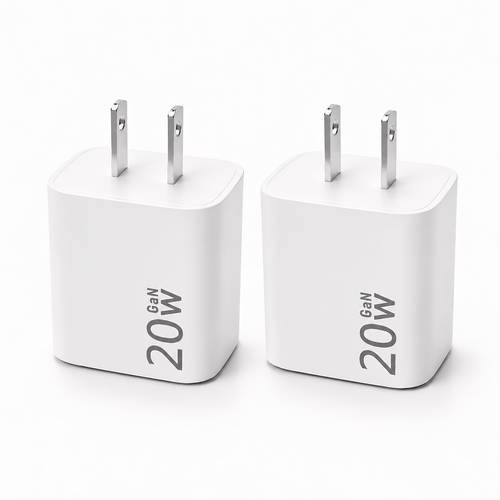 20w type c fast charging mobile phone charger pd usb multi port wall multi device fast charging head power charging block dual port fast power adapter compatible for iphone 17 16 15 14 13 12 pro max ipad xiaomi
