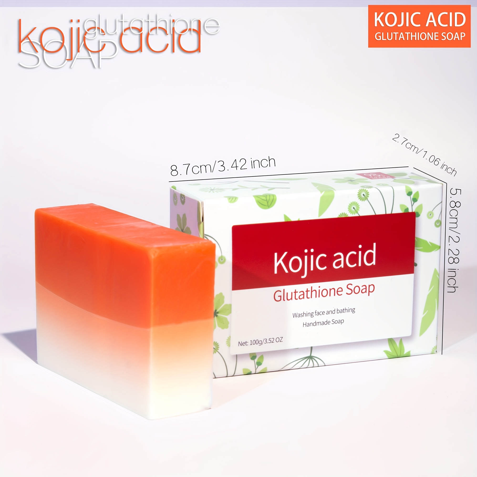 soap kojic acid glutathione Kojic Acid Soap Arbutin Glutathione Skin Whitening Soap with Vitamin C