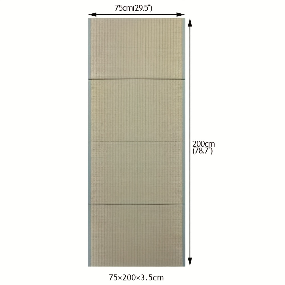 hopfällbar futonmadrass i tatamistil futonmadrass av - Temu Sweden