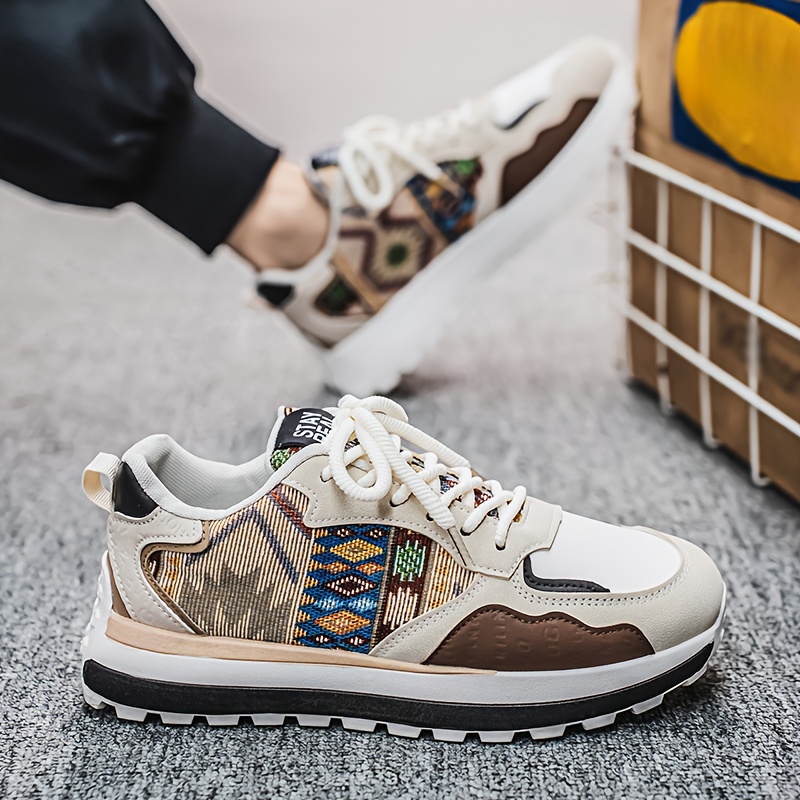 baskets basses élégantes et polyvalentes pour hommes - chaussures de skate tendance style streetwear pour hommes, avec semelles intérieures respirantes en eva,   adapté à un     décontracté et aux vacances, parfaites   cadeaux de noël ou danniversaire Détails du produit 8