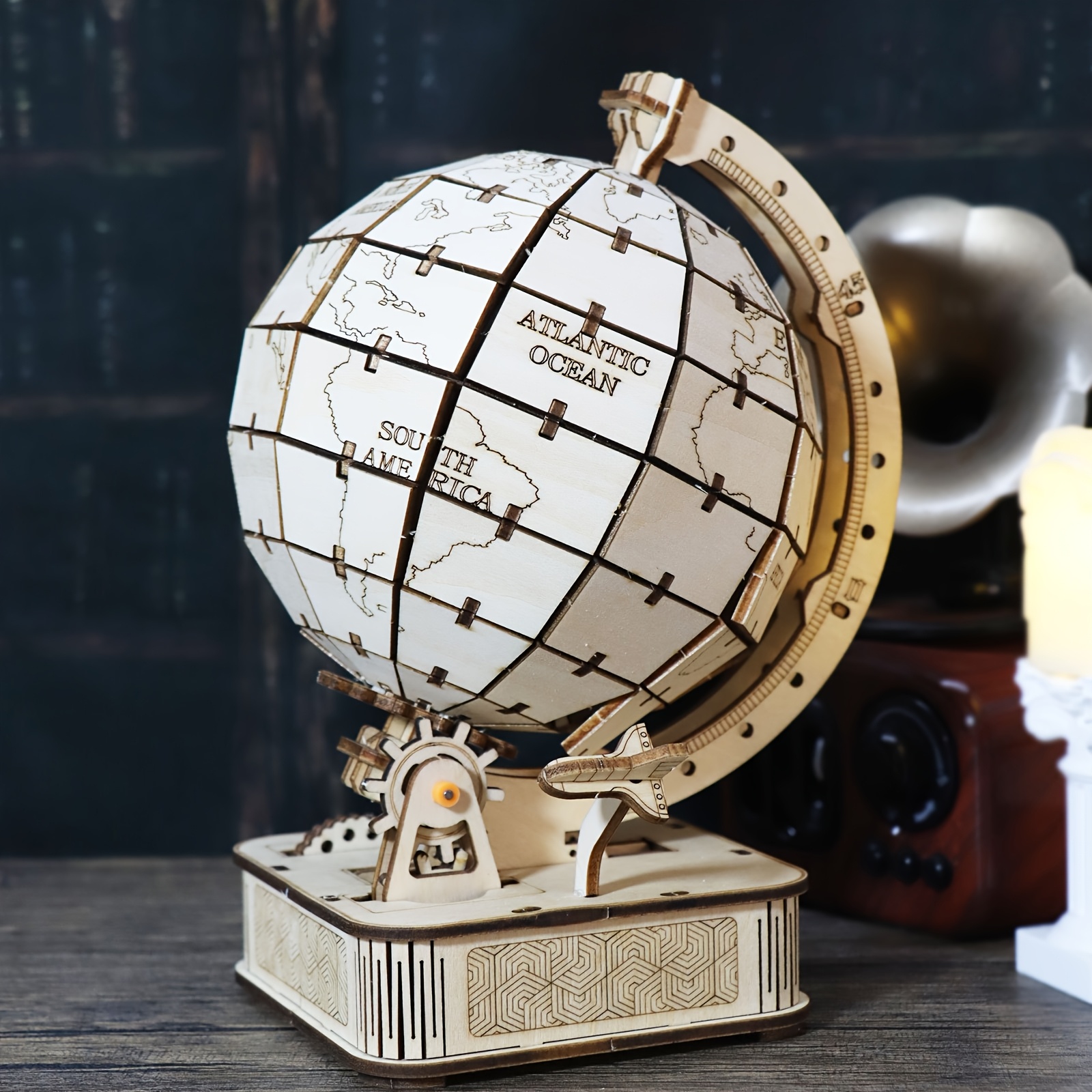 TEMU 3d Wooden Puzzles . Model Kits Diy Crafts Handmade Christmas Gifts