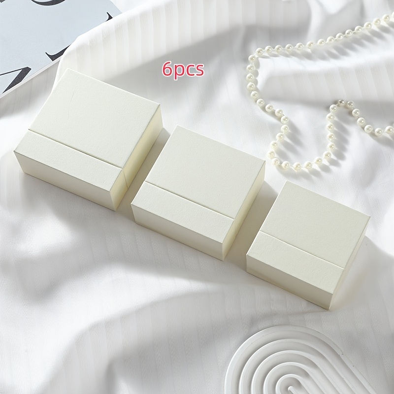 6pcs Custom Jewelry Storage Box with Your Brand Logo