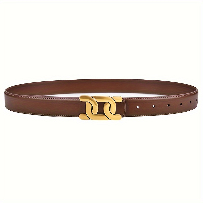 Image of Women's Fashion Belt Alloy Belt Casual Jeans Belt Vintage Retro Belt