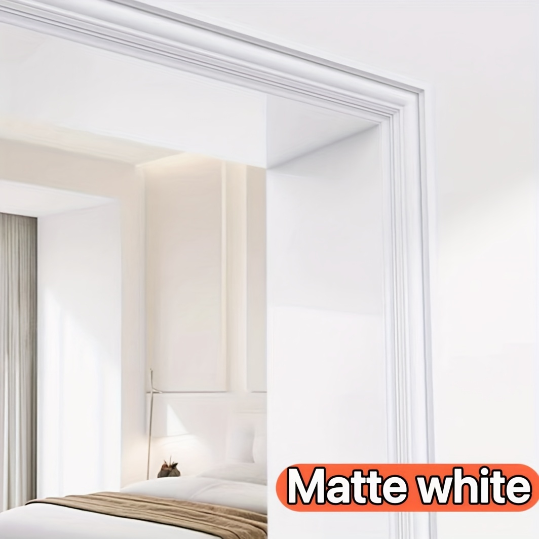 Self-adhesive Wood Grain Vinyl Repair Stickers Suitable For Door/window Frames - Realistic Wood Planks, Peel-and-stick Overlay For / Edges, Easy Application, Low-cost Renovation ( Surface Compatible)