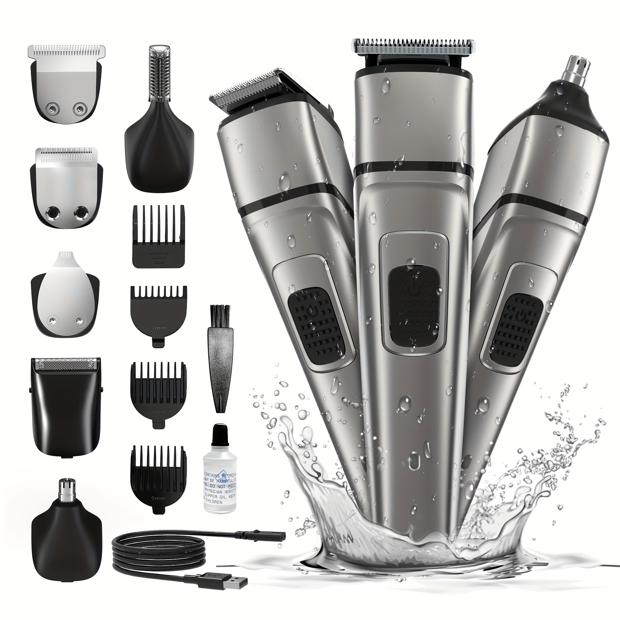 

Style Clippers And Set, Cordless Hair Clippers For Men, 13-in-1 Trimmer For Men With Beard Trimmer, Body Trimmer For Man-scaping, Hair Clippers & More, Valentine's Day, Gift For Men