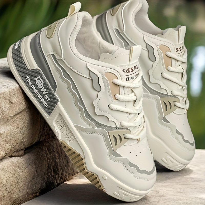 *'S Athletic Shoes, Casual Sneakers for Students, Trendy Thick-Soled Dad 