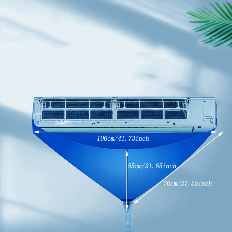 Κιτ Καθαρισμού Κλιματιστικού 1τμχ - Αποτελεσματική Κρεμαστή Μηχανή με Σακούλα Νερού για Εσωτερικούς και Εξωτερικούς Κλιματιστικούς - Εύκολο στη Χρήση, Εξοικονόμηση Χρόνου και Αποτελεσματική Λύση Καθαρισμού λεπτομέρειες 3