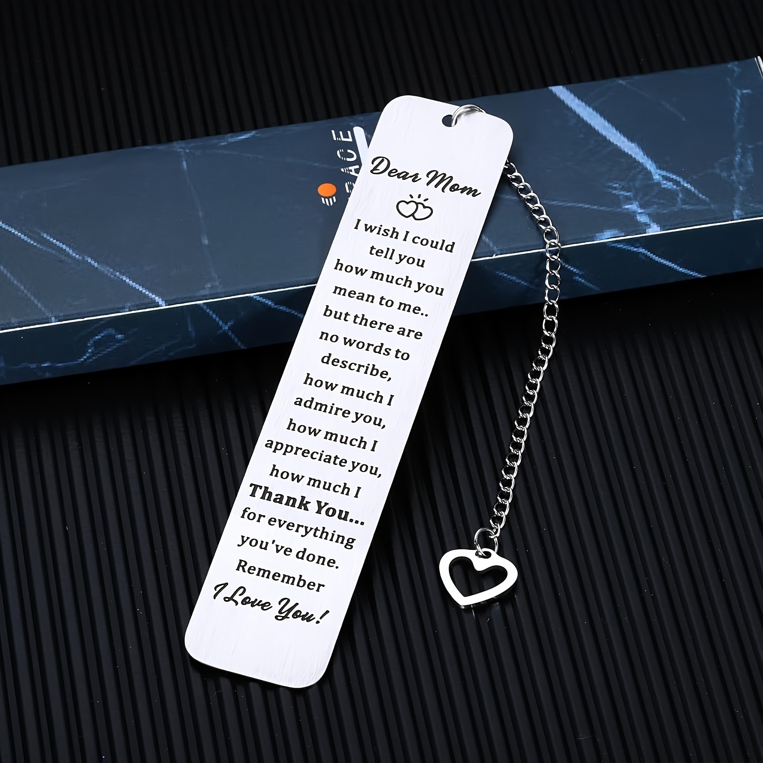 

Stainless Steel Bookmark - Perfect Christmas, Valentine's Day & Birthday Gift For Mom From Daughter Or Son