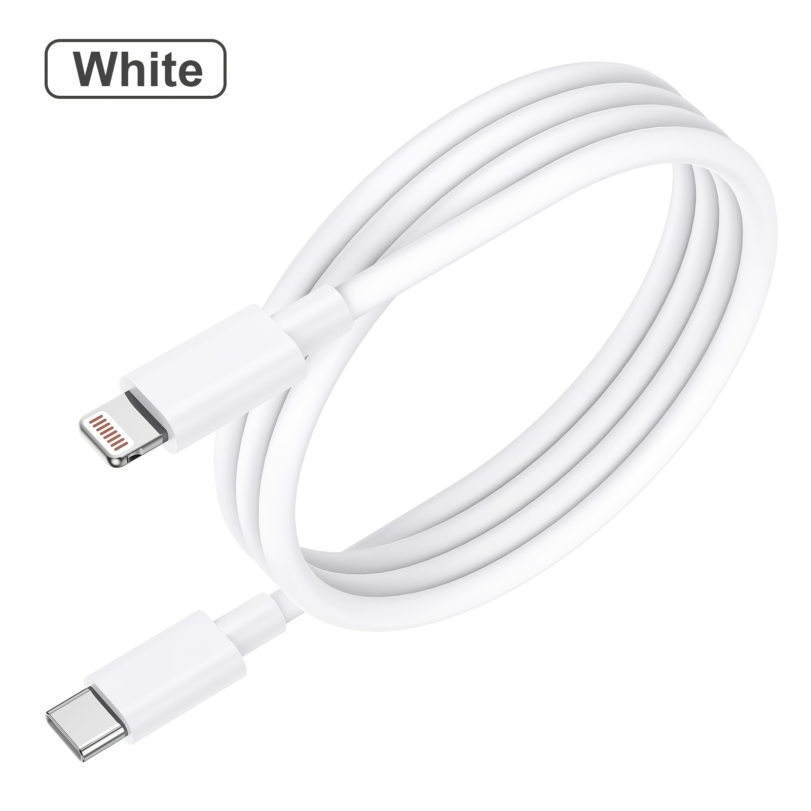 Image of Fast Charging 3.3ft/6.6ft Usb C For Lightning Cable,for Iphone 14 13 12 11 Pro Max Xr Xs X 8 7 6 Plus Se, For Lightning To Usb C For Car Carplay
