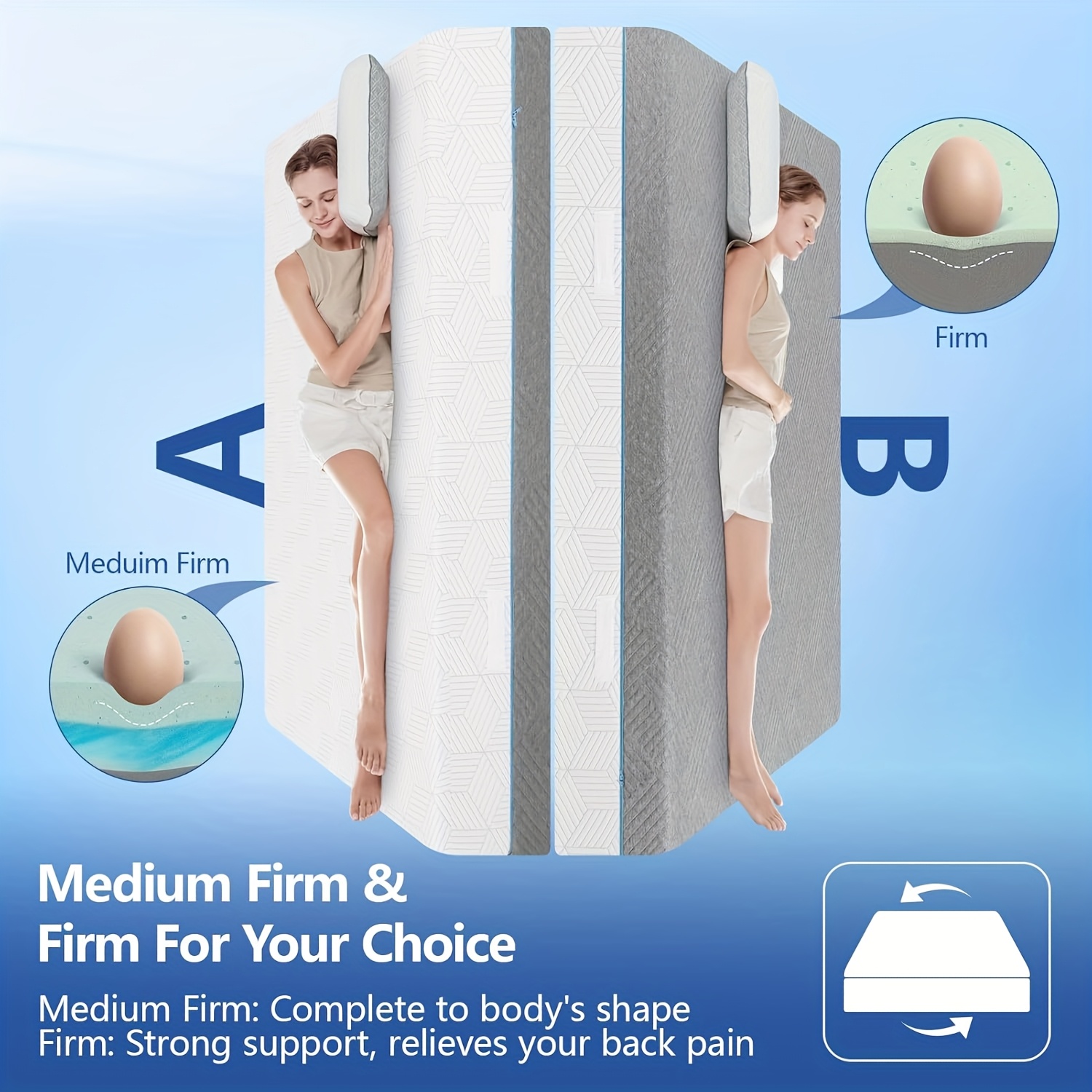 Vibe Gel Memory Foam Hybrid Mattress