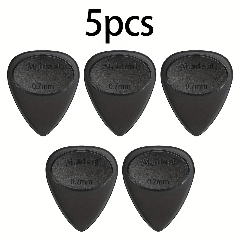 5/7/12pcs Guitar Picks With Anti-slip Particles, Folk Acoustic Guitar Pick Electric Guitar Pick/ Special Pick Fingerstyle Pick, Thickness 0.7mm