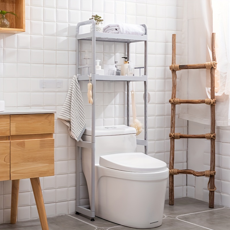 Acquista Scaffale per organizer da bagno Scaffale per lavabo da bagno a  parete senza punzonatura Accessorio di archiviazione multistrato per  toilette cosmetica